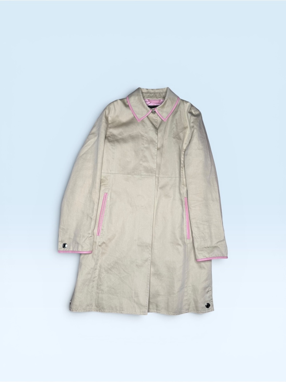Coach Trench Khaki and Pink
